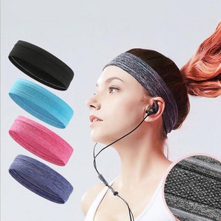 Băng đô thể thao cài đầu headband cotton đeo trán thấm mồ hôi chống trượt co giãn thời trang bản 5cm BD1vuivui store