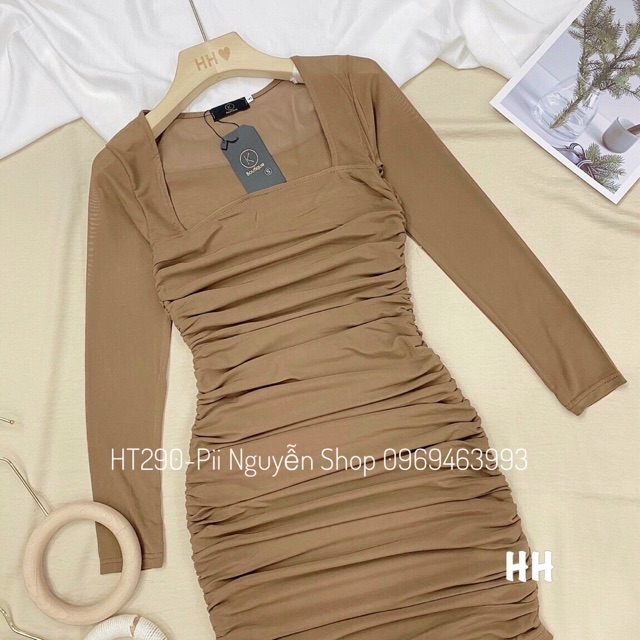 Siêu Phẩm [ Hàng Hót ] Váy Body Tay Lưới mới về Siêu Hót (kèm ảnh thật) | BigBuy360 - bigbuy360.vn