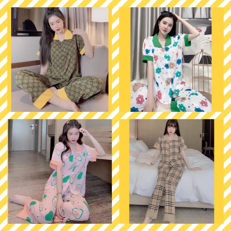 Bộ lụa mango cổ sen cao cấp🎀 HỖ TRỢ MIỄN PHÍ SHIP🎀
