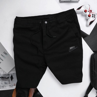 Quần short nam chất liệu kaki co giãn, lưng thun
