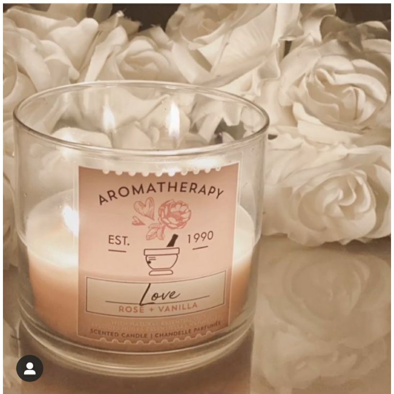 Nến thơm bath&body works 3 tim