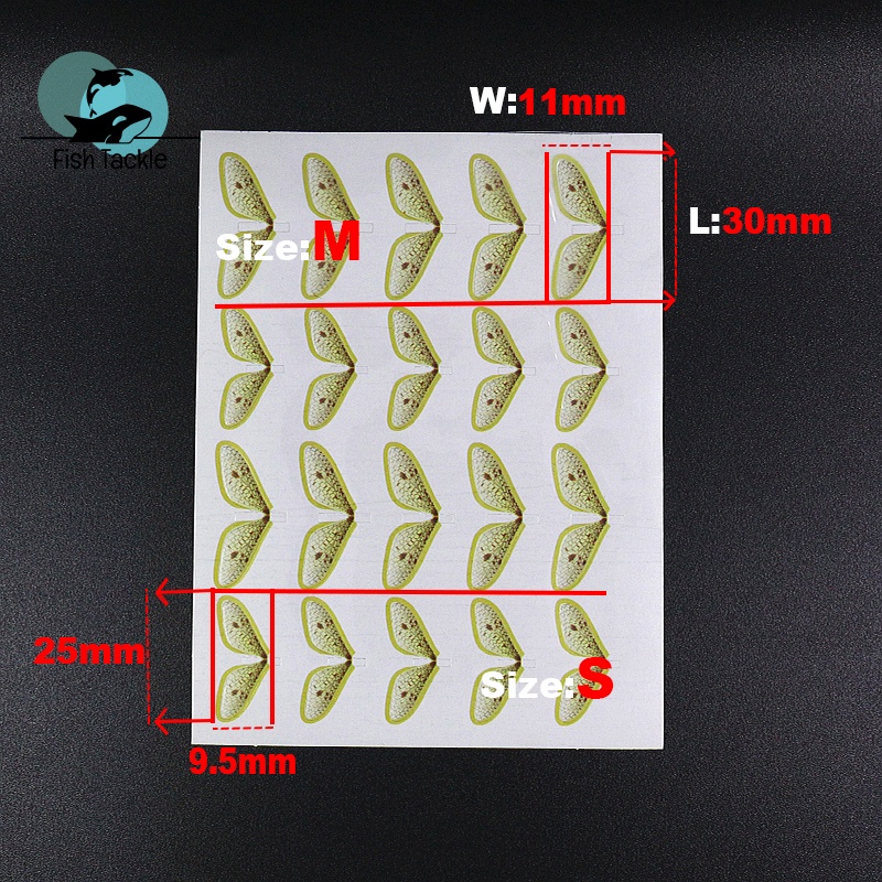 Set 40 Đôi Cánh Mayfly Làm Mồi Câu Cá Tiện Dụng