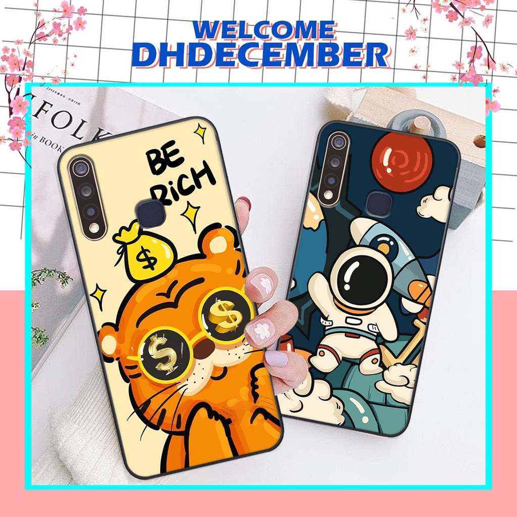 Ốp lưng Vivo Y19 in hình K@ws, Cool Be@r SIÊU NGẦU