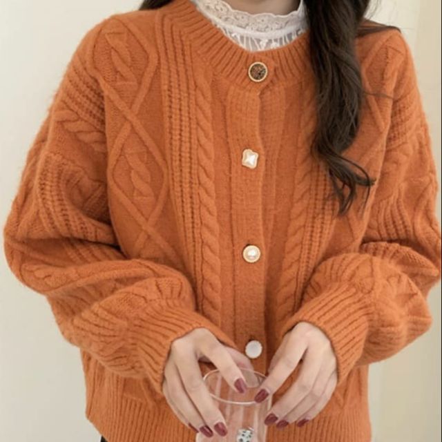 Áo blazer + cardigan