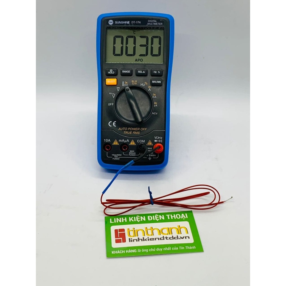 Đồng hồ đo điện vạn năng DT-17N Sunshine - Đồng hồ Vom DT-17N chính hãng