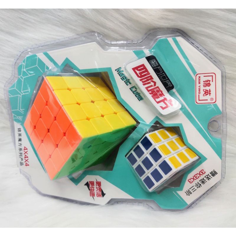 Combo 2 khối Rubick 3×3 4×4 Phát Triển Trí Tuệ