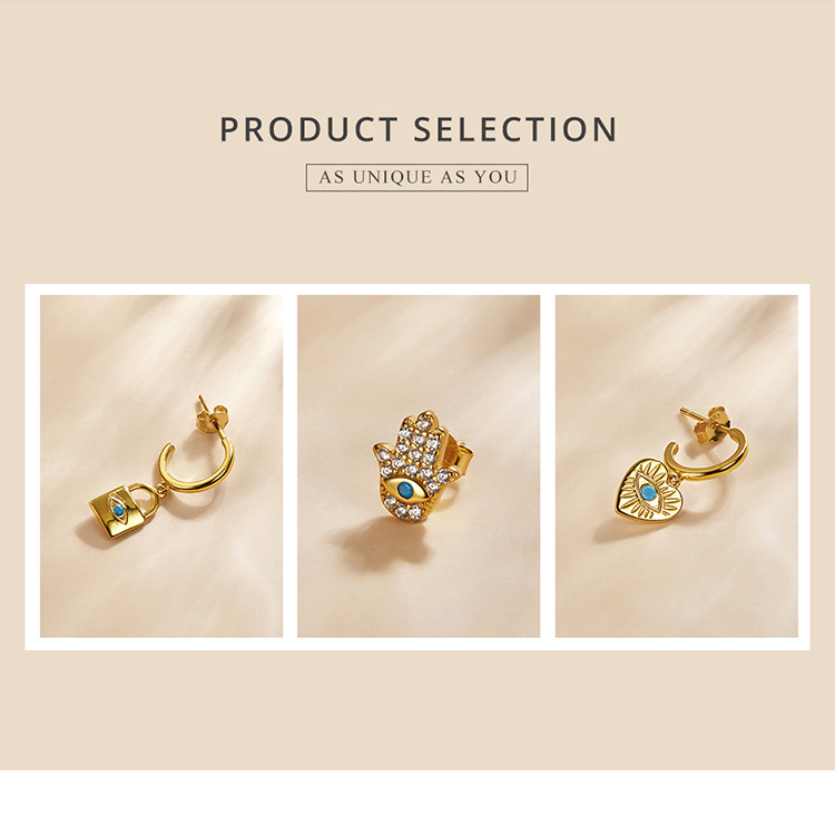 Bông tai Bamoer SCE1138 100% bạc 925 phong cách Tây Ban Nha thời trang dành cho nữ