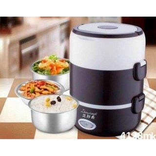 Cặp lồng ủ cơm 3 tầng inox cắm điện