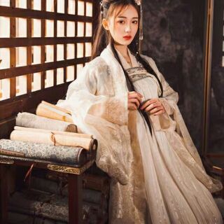 Hán phục cổ trang Vinh Cơ trang phục cosplay cổ trang