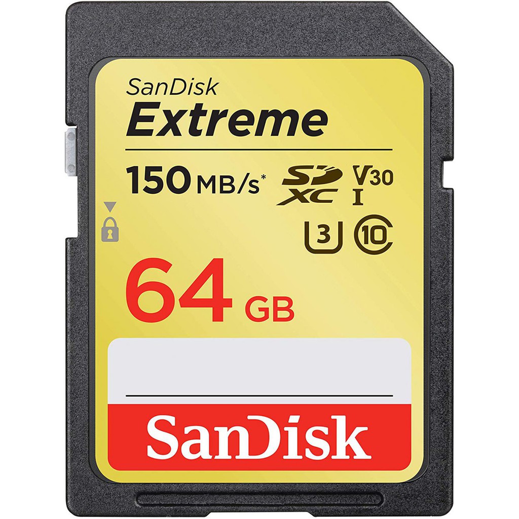 Thẻ nhớ SDXC SanDisk Extreme 150MB/s 64GB