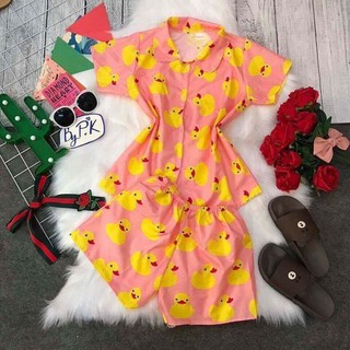 pijama vịt vàng