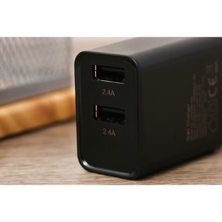 Củ Sạc 2.4A Dual AVKLI20B Đen Tốt