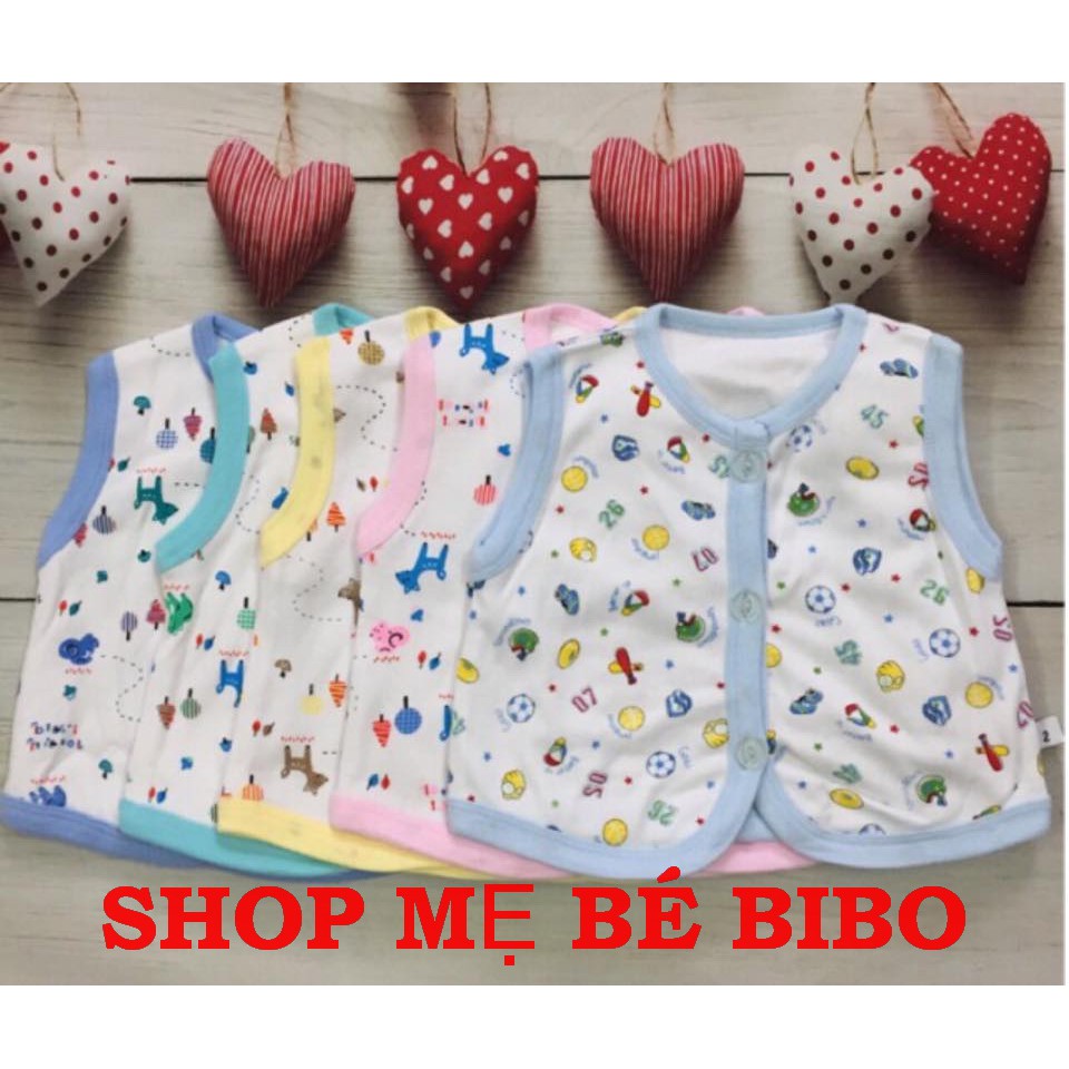 ÁO GILE COTTON 2 LỚP CHO BÉ, ÁO MIATOP ( 3kg-15kg)