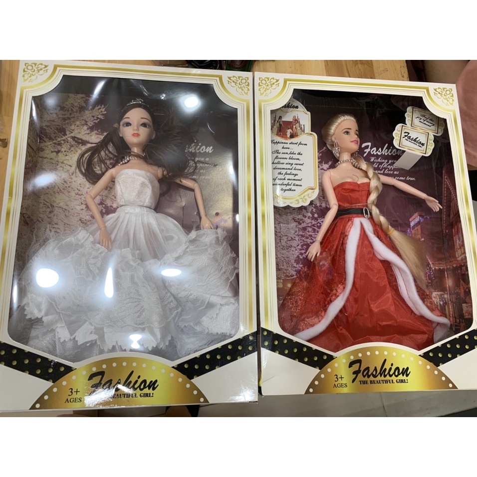 Bộ Đồ Chơi Búp Bê Thời trang Barbie cho bé