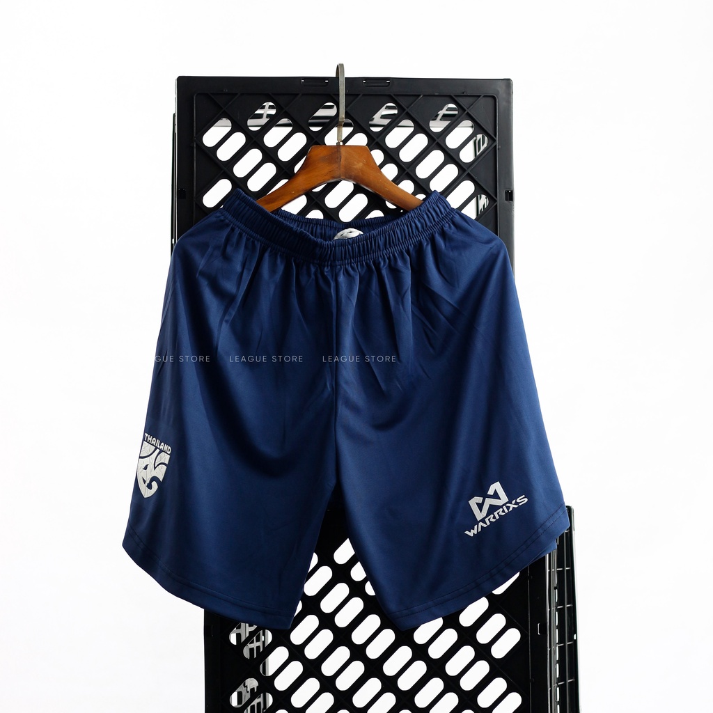 Set bộ thể thao nam Thailand màu xanh than - đồ đá banh nam ngắn tay form âu thoáng mát Leaguestore