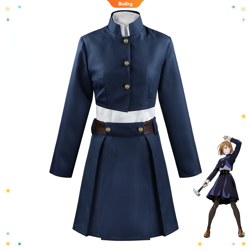 Bộ Trang Phục Hóa Trang Nhân Vật Anime Nhật Bản Jujutsu Kaisen Kugisaki Nobara Zenin Maki | BigBuy360 - bigbuy360.vn