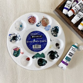 Mont Marte Round Palette (Bảng Pha Màu Mont Marte)