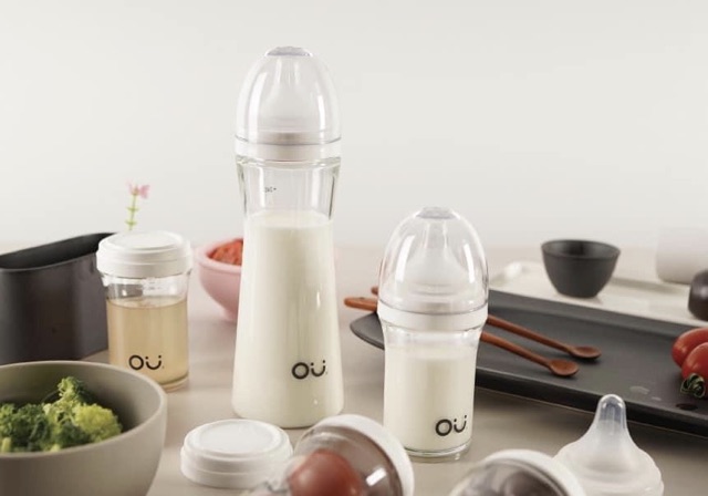 [ Tặng Nắp Trữ ] Bình OU:wish chính hãng nội địa Hàn