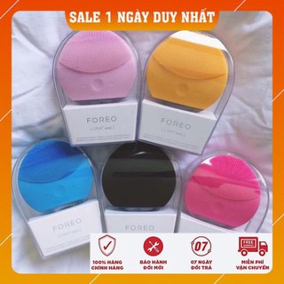 Máy rửa mặt Foreo Luna Mini 2 - bảo hành 1 đổi 1 công nghệ sóng âm hiện đại làm sạch da hiệu quả