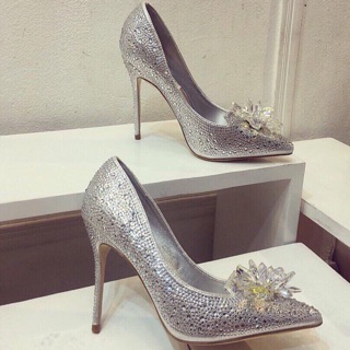 👠 GIÀY CAO GÓT NẠM ĐÁ ĐÍNH NƠ HOA CAO CẤP