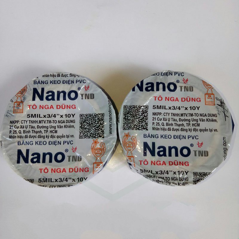 Băng keo điện NaNo dày 20 Yard