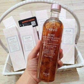 Fresh rose deep hydration facial toner