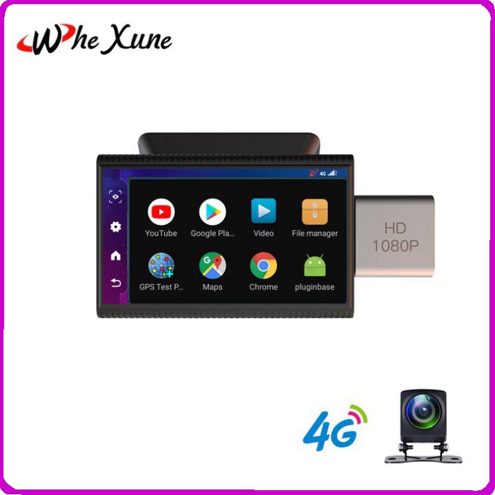 Sản phẩm Camera hành trình ô tô, thương hiệu Whexune F8, 4G, Wifi, 3 inch - Hàng Cao Cấp ..