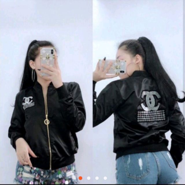 Áo khoác nữ phi bóng