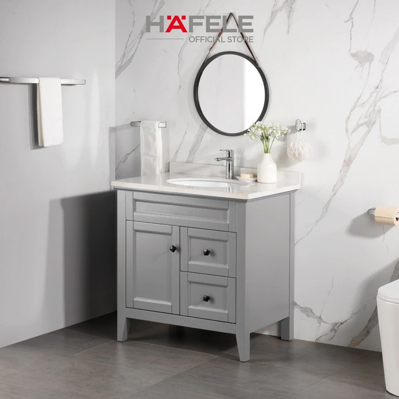 Bộ phụ kiện phòng tắm Hafele - 499.98.351 màu chrome