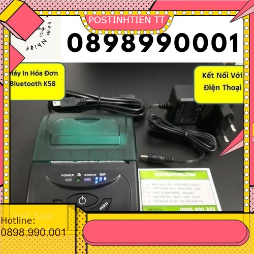 Máy In Hóa Đơn - In Bill Di Động 5807DD (Bluetooth + Có Pin)