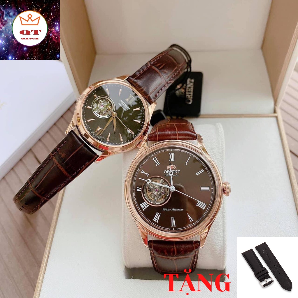 Đồng Hồ Cặp ORIENT RA-AG0023Y10B vs FAG00001T0 Chính Hãng Tặng Dây Da Cao Cấp