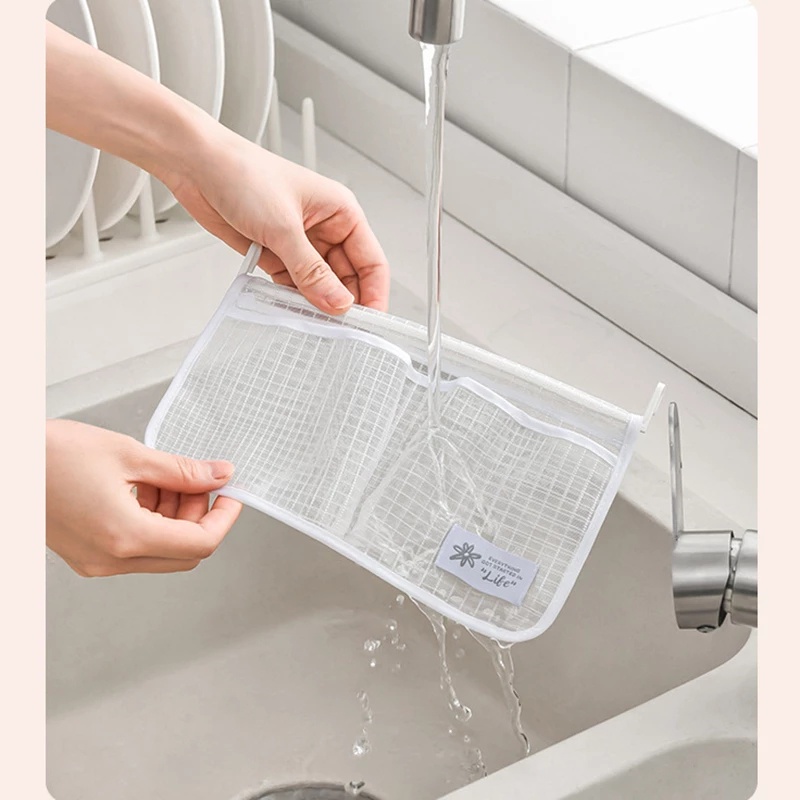 Túi Lưới Đựng Đồ Treo Tủ Lạnh Tiết Kiệm Không Gian
