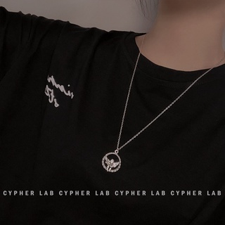vòng cổ Thép Titan Mặt Hình Gấu Phong Cách Hip Hop Hàn Quốc