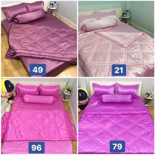 Bộ chăn ga gối Phi lụa Thái Tuấn cao cấp