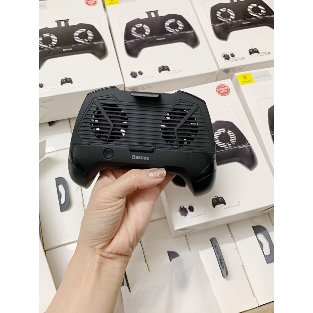 Tay cầm chơi game tản nhiệt Baseus Cool Play Gamepad tích pin sạc dự phòng 1200mAh - Huco Việt Nam