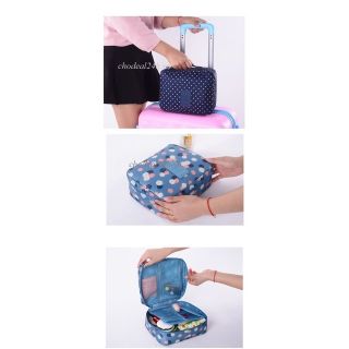 Túi đựng mỹ phẩm( chất vải dù dày dặn)