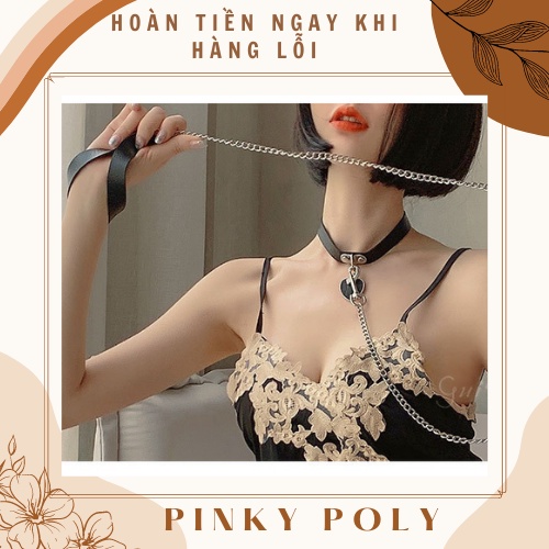 Dây Xích Cosplay Sexy ( Gồm Vòng tay  và Vòng cổ)  Sexy trang trí cổ tim quyến rũ PinkyPoly PKX01 | BigBuy360 - bigbuy360.vn