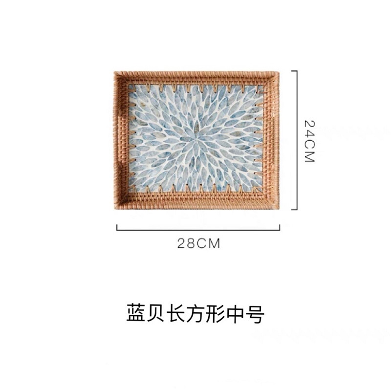 Giỏ Mây Đựng Trái Cây Di Động Cho Nhà Bếp