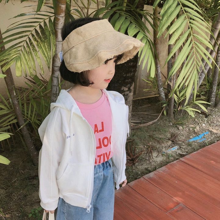 Áo khoác phong cách Hàn Quốc thời trang mùa thu dễ thương cho bé gái