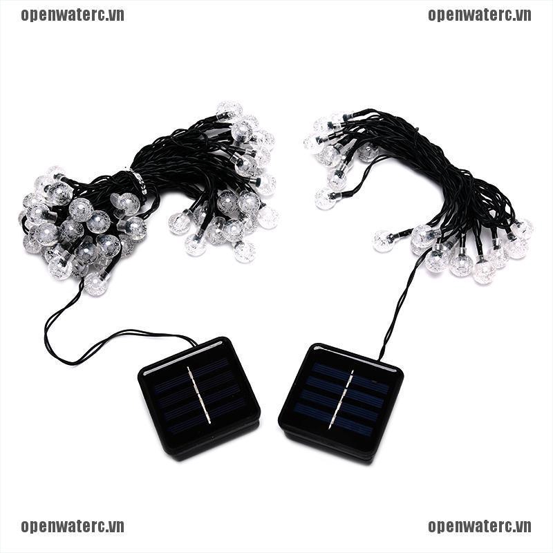 Dây Đèn Led Trang Trí Sân Vườn Dùng Năng Lượng Mặt Trời Xinh Xắn