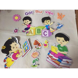 TRANH GÓC DECAL BỒI XỐP