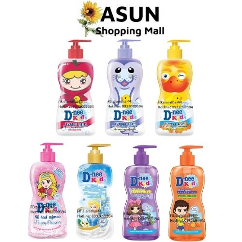 Sữa Tắm Gội Cho Bé D-nee Kid Hương Thơm Trái Cây 400ml Cho Da Bé Mềm Mịn, Dịu Nhẹ
