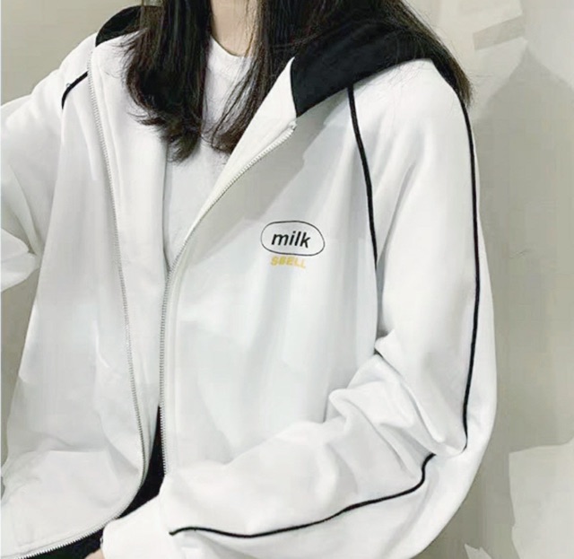 Áo khoác Nỉ MILK UNISEX | BigBuy360 - bigbuy360.vn