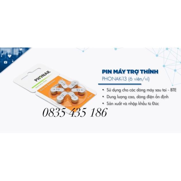 Pin Phonak A13-Pin máy trợ thính