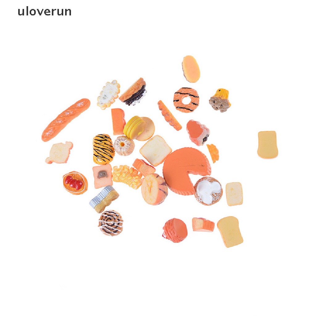 Set 10 Đồ trang trí Thức Ăn / Điện Thoại Mini Trang Trí Nhà Búp Bê