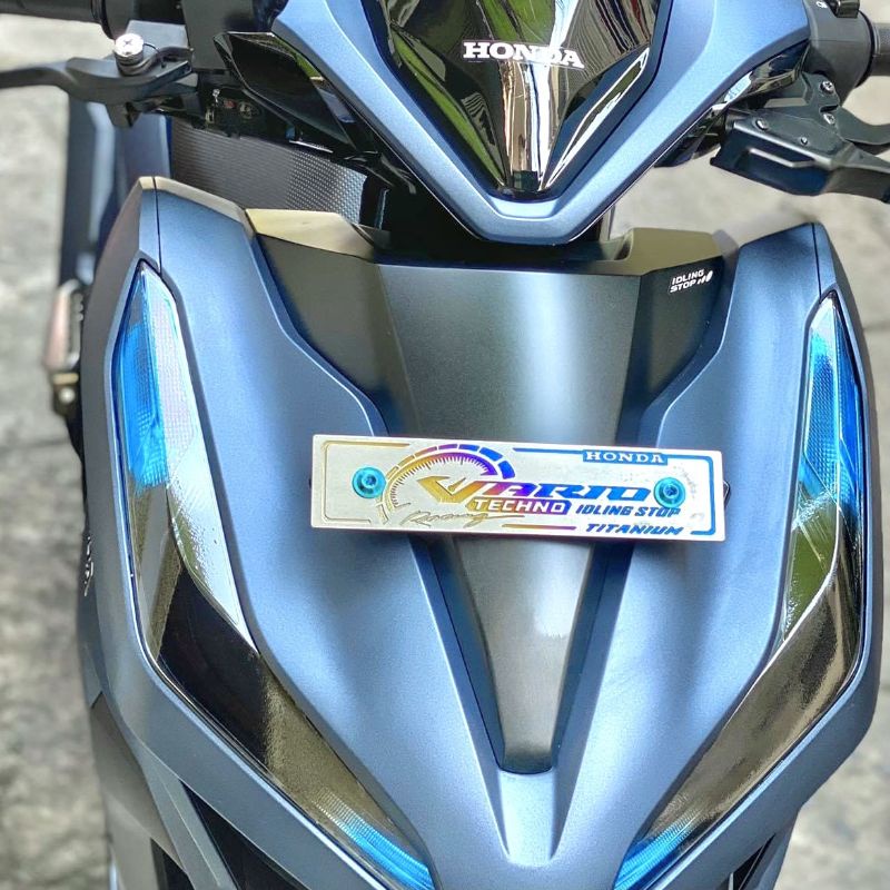 Bảng tên vario  125/150/160 titan 7 màu - bảng tên titan vario - phụ kiện xe vario