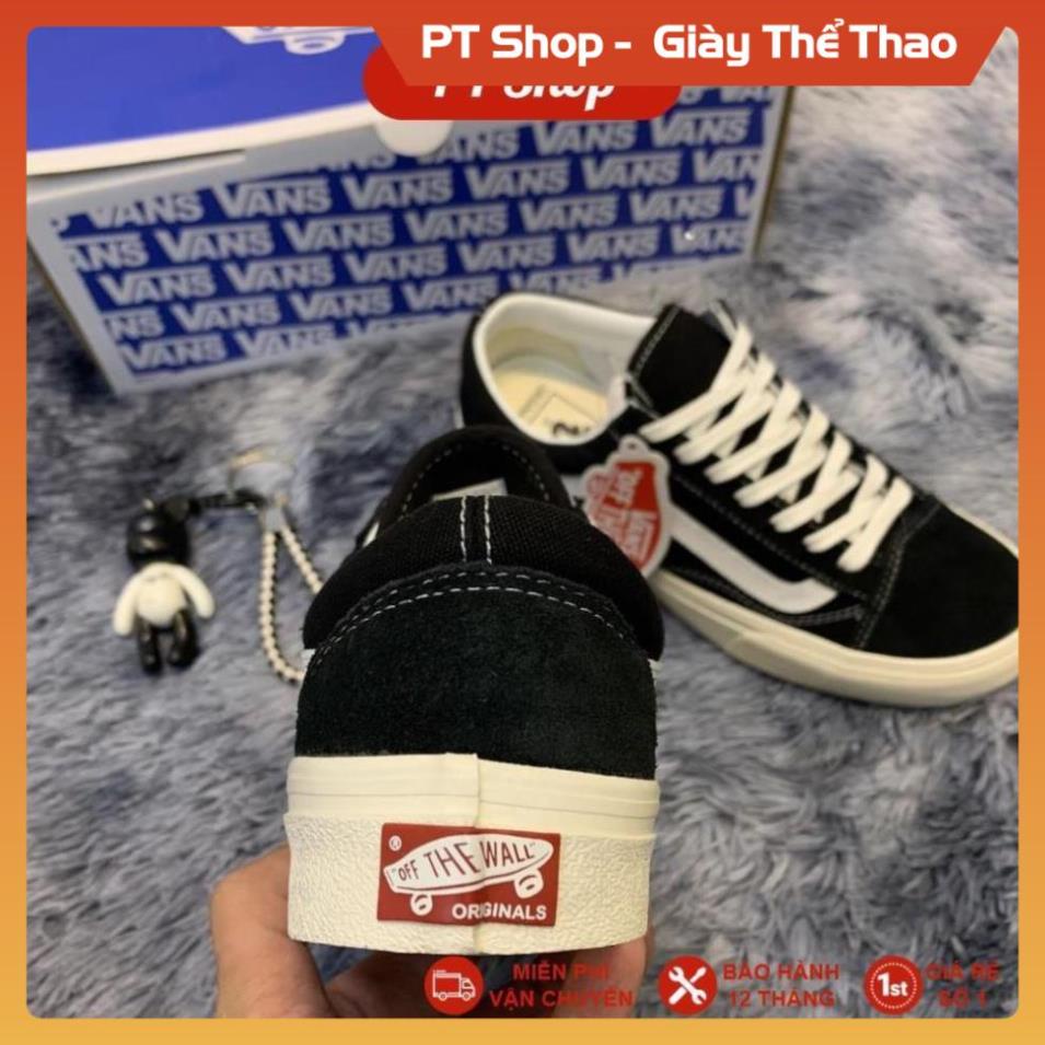 [FreeShip –Xả giá gốc] [Hàng Xịn] Giày Sneaker Van, Giầy Vans đen trắng Vault Sneaker