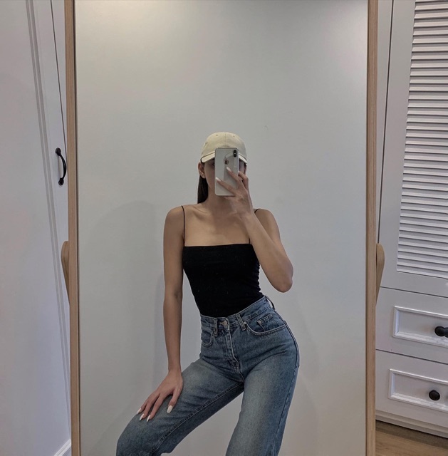Bodysuit dáng basic black ( kèm ảnh thật trải sàn) | BigBuy360 - bigbuy360.vn