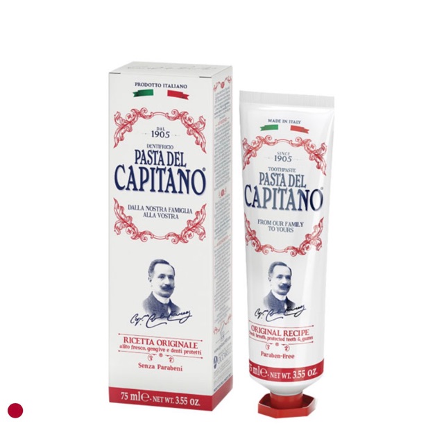 kem đánh răng CAPITANO Original Recipe 75ml