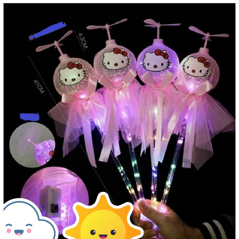 Gậy phát sáng cho bé chơi trung thu, đèn trung thu phát sáng hình con vật nhiều màu sắc sinh động